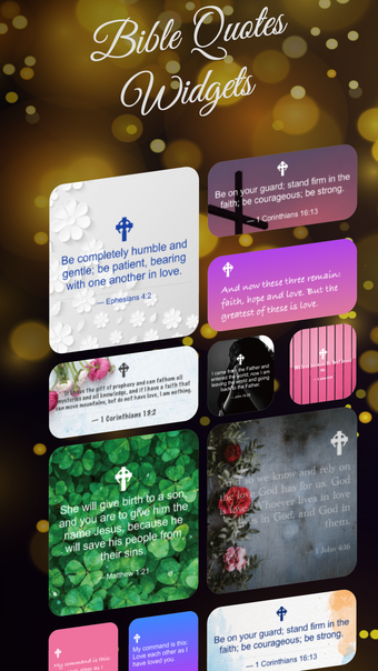 Bible Quotes Widgets