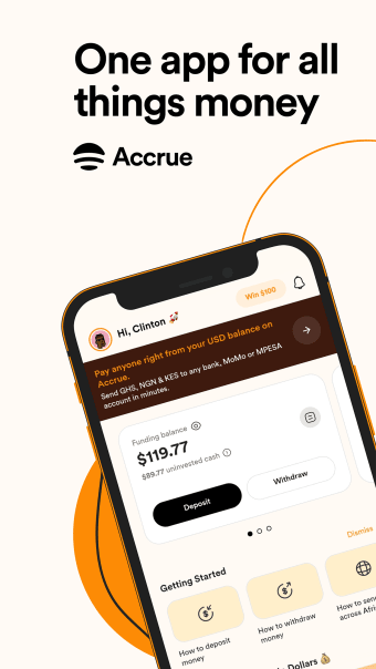 Accrue: Send. Spend. Save.