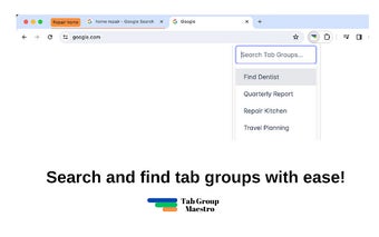 Tab Group Maestro