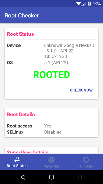 Root and SafetyNet Checker