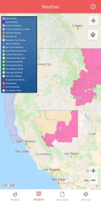 Wildfire - Fire Map Info