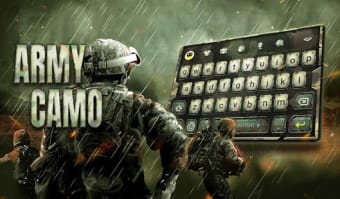 Army Camo Keyboard Theme for Woodland  Emoji