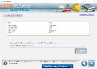 Drive Recovery Software Professional