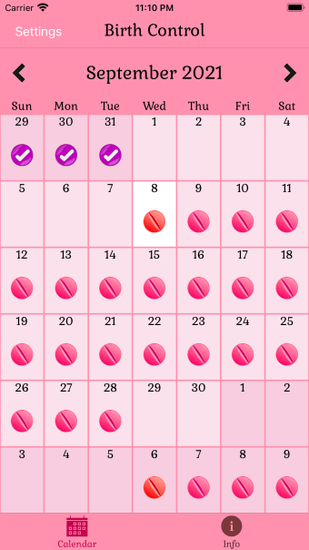 Birth Control Pill Reminder