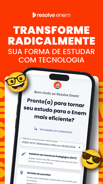 Resolve Enem  Provas e TRI