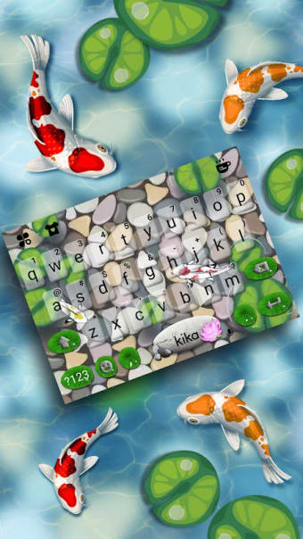 Lucky Koi Fish Keyboard Theme