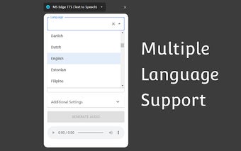 MS Edge TTS (Text to Speech)