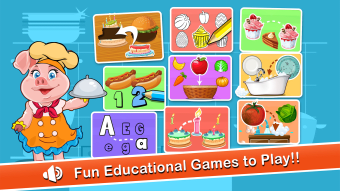 Preschool Zoo Educational Learning  Puzzle Games for Kids