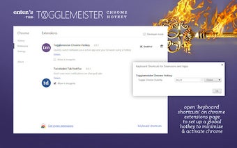 Togglemeister Chrome Hotkey