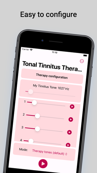 Tonal Tinnitus Therapy