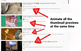 Autoplay Youtube Thumbnail Previews Thingy