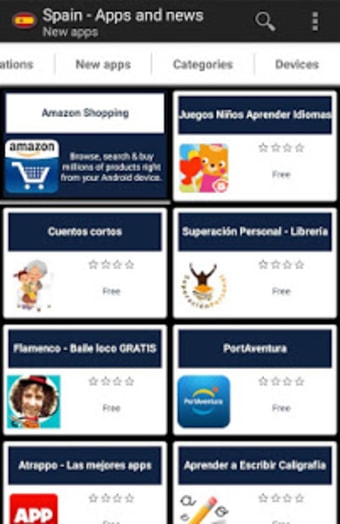 Spanish apps and games