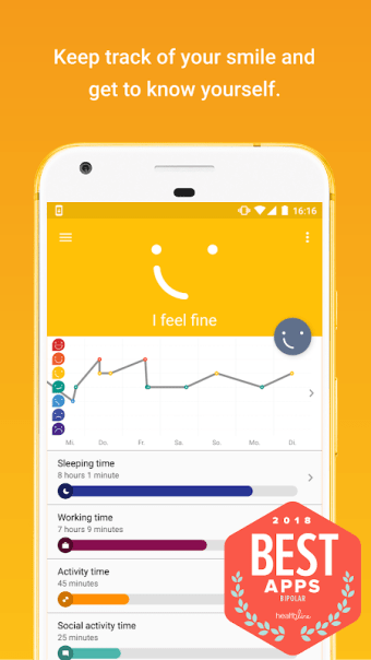 UP! - Mood Tracker for Burnout and Bipolar