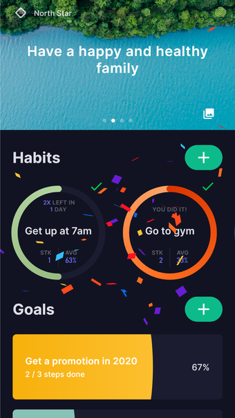 Higher Goals  Habit Tracker