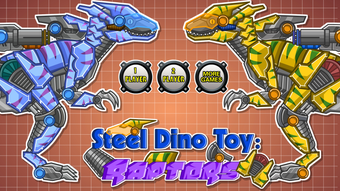 Steel Dino ToyMechanic Raptors - 2 player game