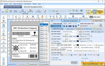 Label Generator for Industrial