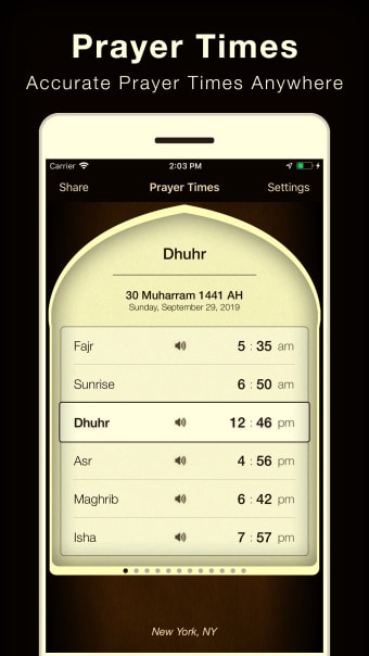Islamic Prayer Times: Athan