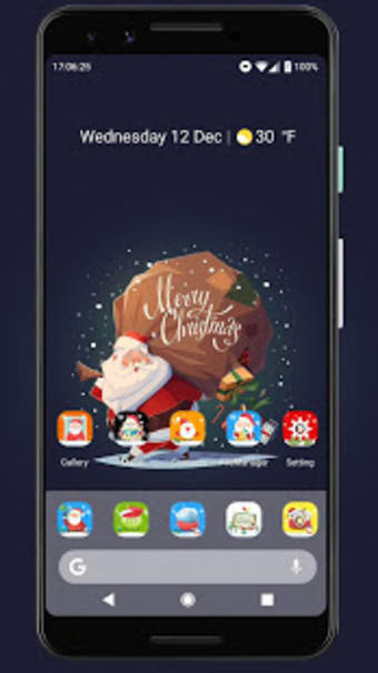 Merry Christmas  Happy New Year 2018 Icon Pack