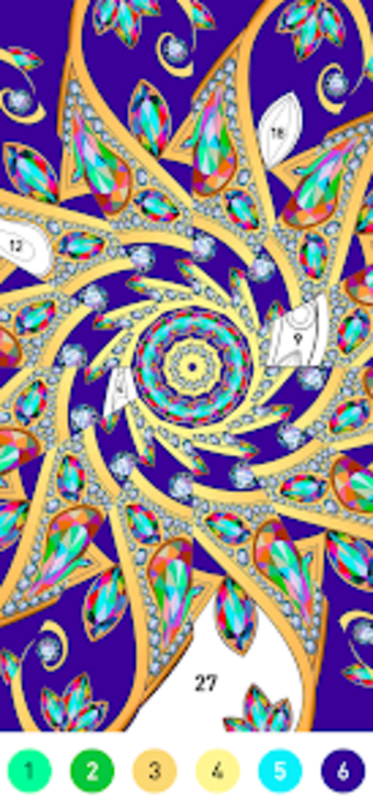 Mandala Pattern Coloring Game
