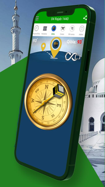 Qibla Fast Compass