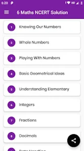 Class 6 Maths NCERT Solution