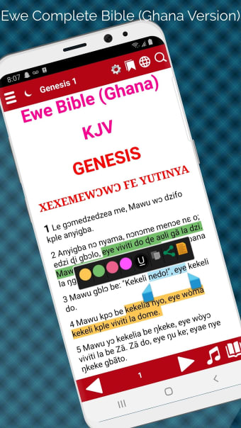Ewe Bible Ghana