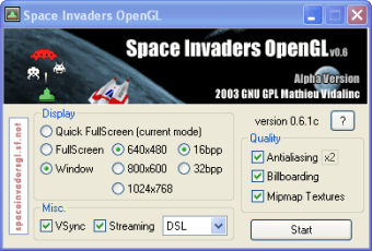 Space Invaders OpenGL