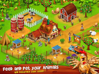 Paradise Hay Farm Island - Offline Game