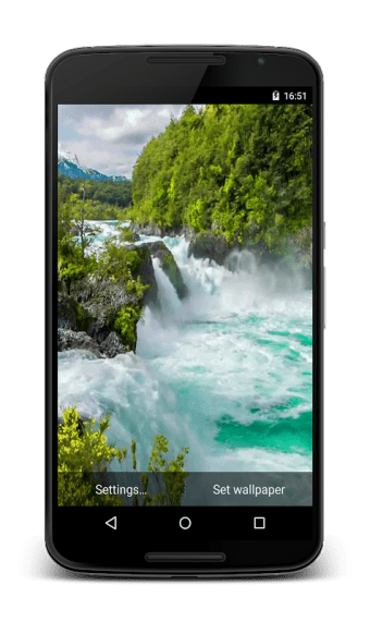 Waterfall HD Live Wallpaper