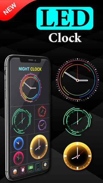 Smart Neon Clock Night Clock