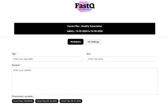 FastQ - Productivity Assistant