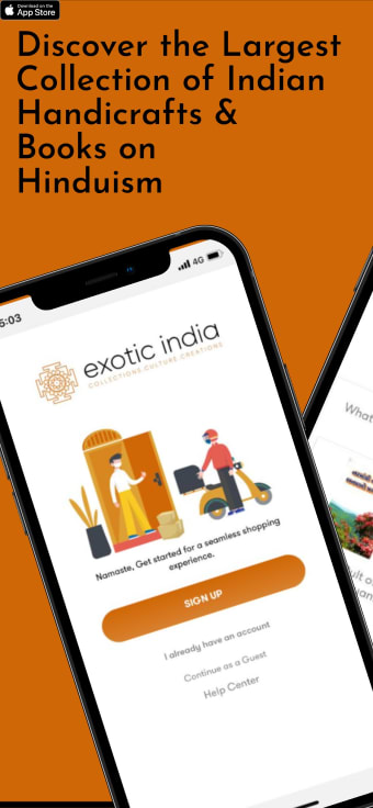 Exotic India: App for Indian Handicrafts  Books