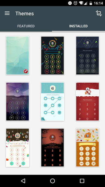 AppLock Theme Aquarius