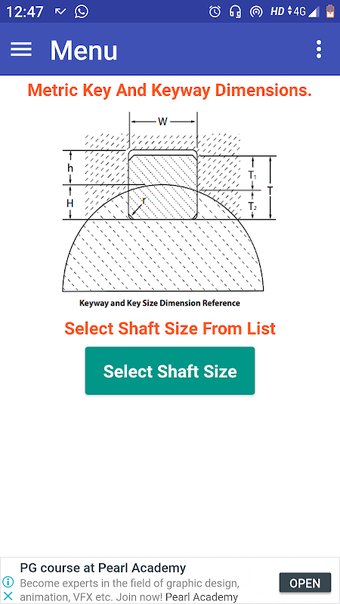 Shaft Key and Keyway