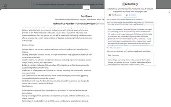 Resumely - AI Powered Resume Summary