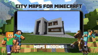City maps for Minecraft