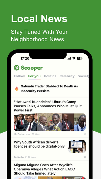 Scooper News: News Around You