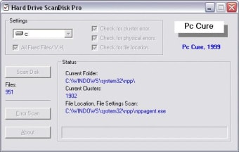 Hard Drive ScanDisk Pro