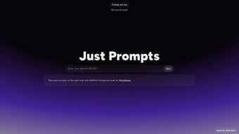 Just Prompts