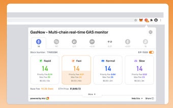 GasNow - Blockchain Real-time Gas Fee Tracker