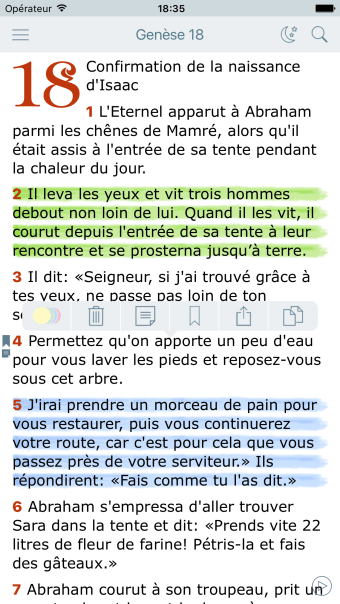 La Bible en Français. L Segond