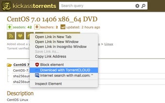 TorrentCloud torrent Upload