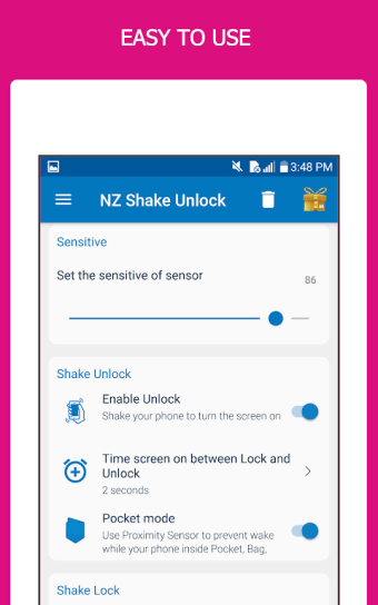 shake Unlock - Shake To Unlock & Shake To Lock