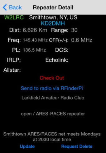 RFinder WW Repeater Directory