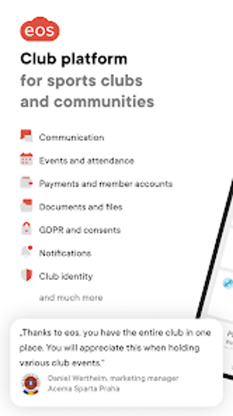 eos for clubs and communities