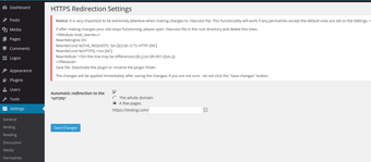 Easy HTTPS Redirection SSL