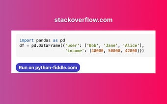 Python Fiddle