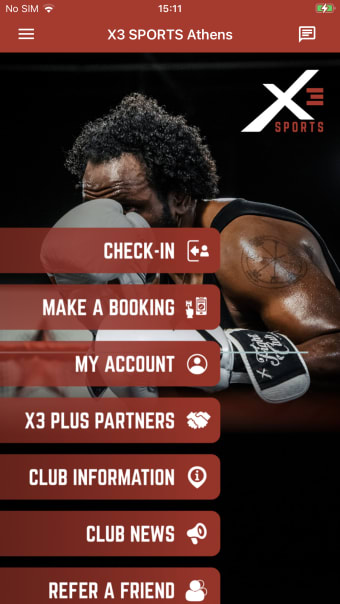 X3 Sports Member App