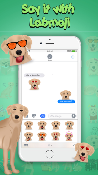 LabMoji - Labrador Emojis