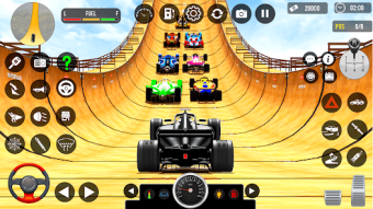 Formula Car: Mega Ramp Games
